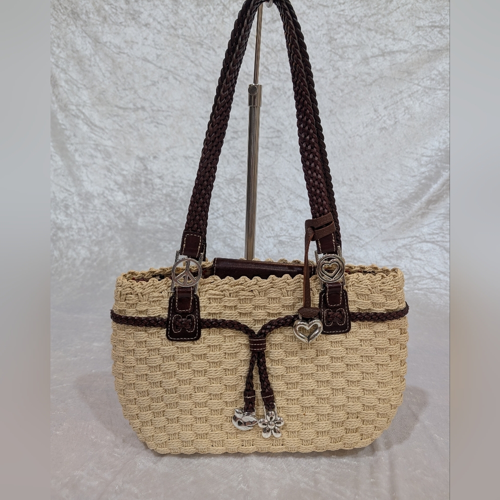 Brighton Jute Shoulder Bag